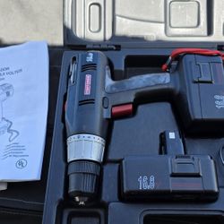 Complete Craftsman Drill 2 Batteries And Charger  