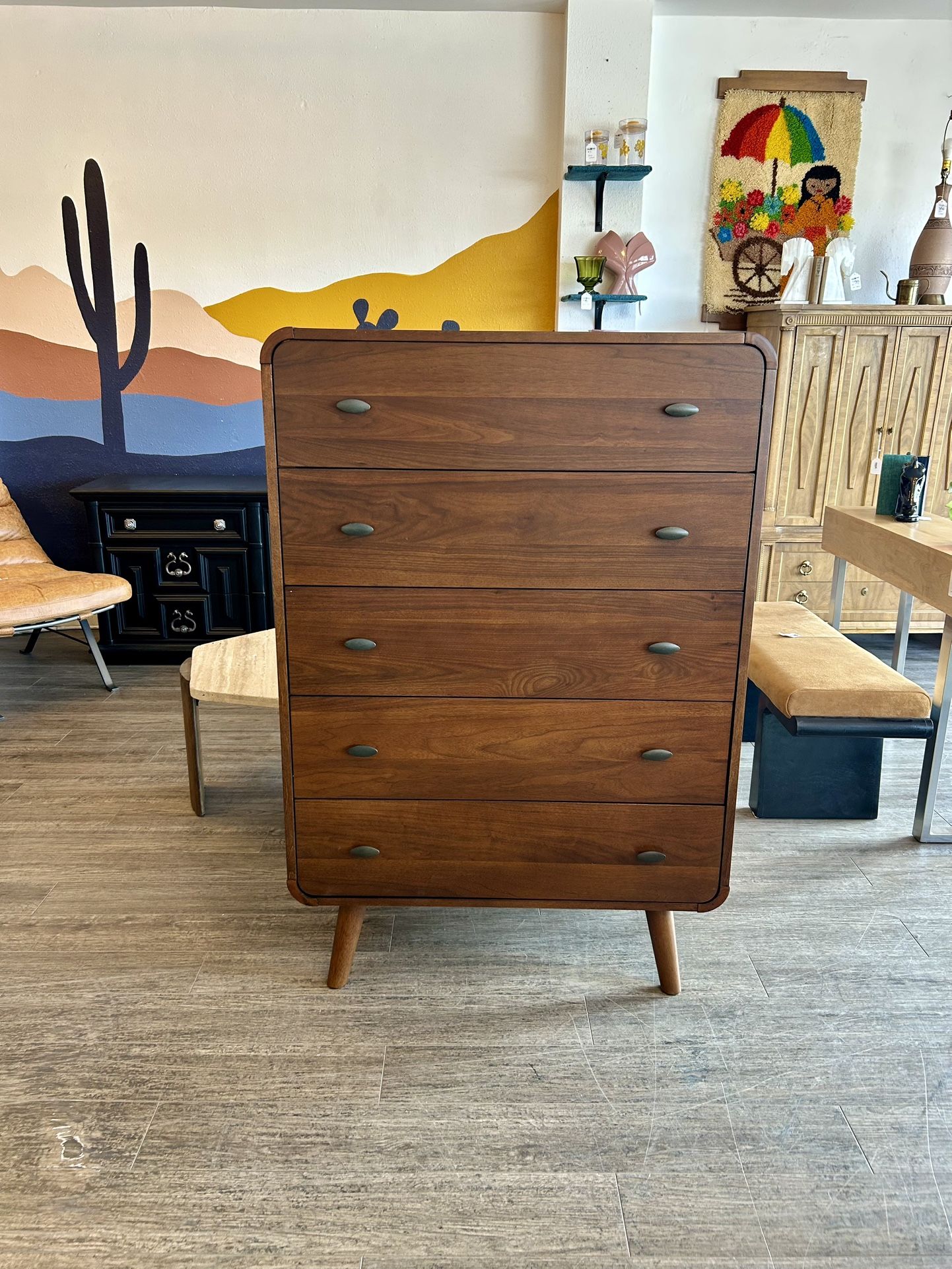 New MCM Style Upright Dresser!