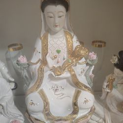 Asian Porcelain Statues