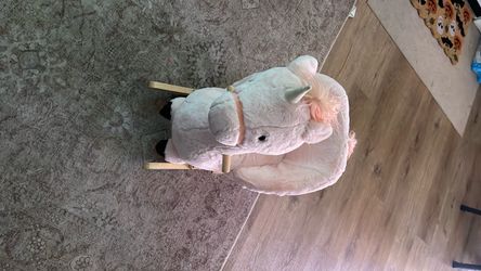 Unicorn rocking horse