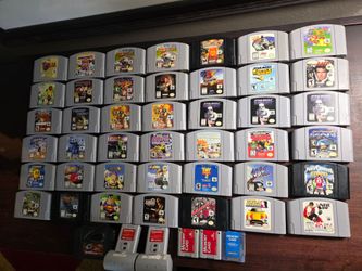 Nintendo 64 N64 Video Games Zelda, Mario, Banjo etc