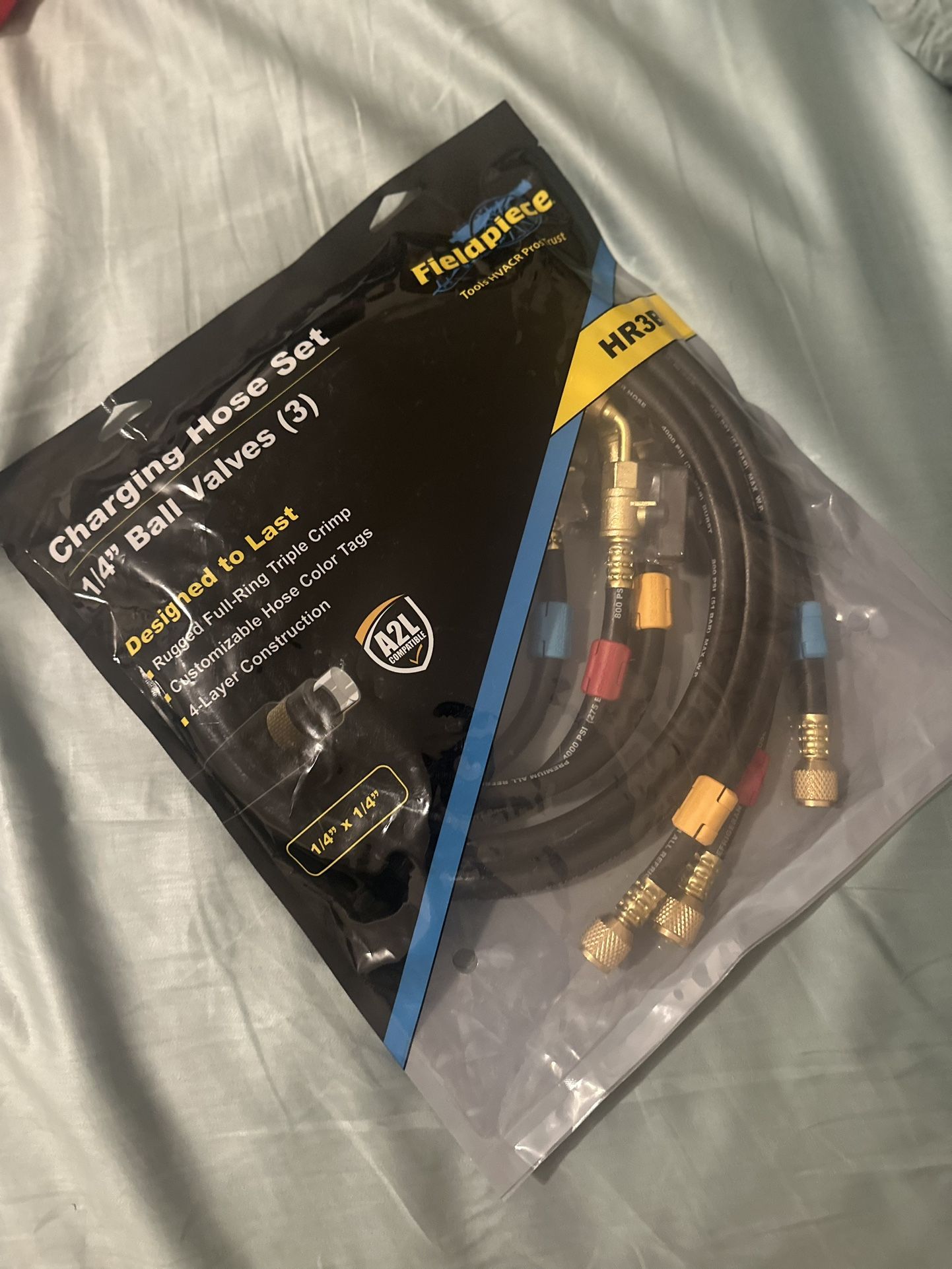 Fieldpiece manifold hoses A2L compatible