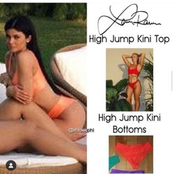 NWOT ⚜️💖⚜️ Laina Rauma hot pink High Jump biKini top