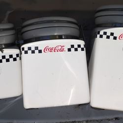 Coca-Cola Canisters 