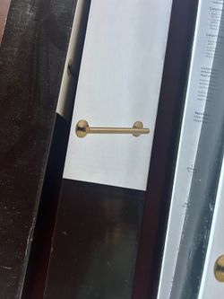 Delta grab bar 36 brand new champagne bronze