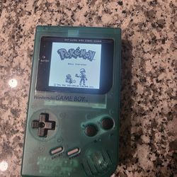 Nintendo Gameboy Clear Green DMG IPS Screen Upgrade