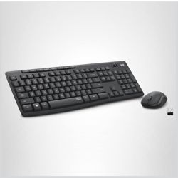 Logitech MK295 Wireless Mouse & Keyboard Combo with SilentTouch Technology