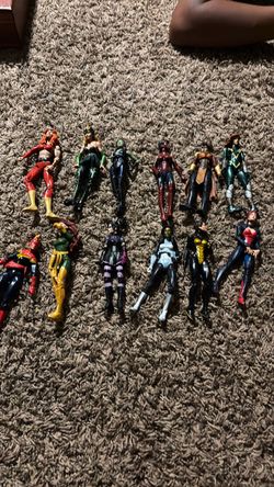 Marvel women figure lot