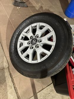Original 2025 Toyota Tacoma tires