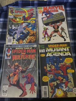 Vintage Marvel Comics 4-Book Spider-Man & Team-Up Lot (1(contact info removed))