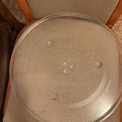 Microwave Glass Large plate 