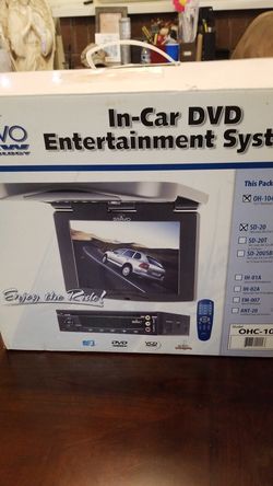 In car dvd entertainment system