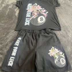 Men’s fleece shorts set XL