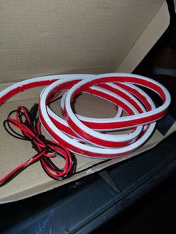 Red LED Neon Flex Strip Light