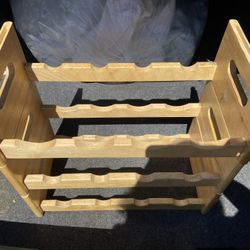 Wooden Wine Rack 