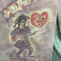 Prince “The artist” Drawing
