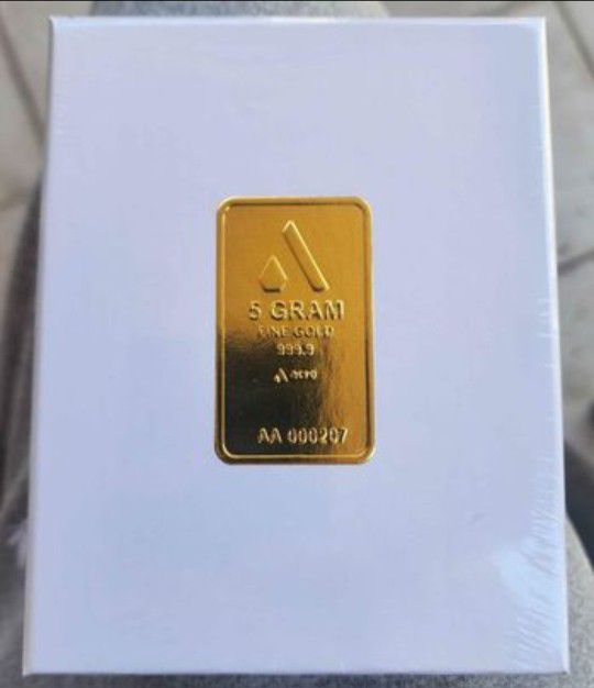 5 gram .9999 gold bar - ACRE Gold