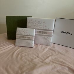 4 AUTHENTIC DESIGNER BOXS!!!