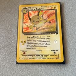 Dark Raichu 