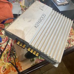 OLDSCHOOL KENWOOD AMP   Made In Mexico   Check Pics.  