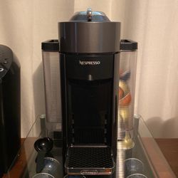 Nespresso Vertuo (with DeLonghi Pod Stand)