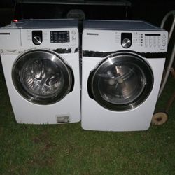 Samsung Front Load Washer Dryer Set