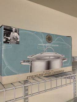 Brand New Martha Stewart Stainless Steel Pot