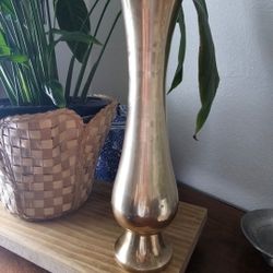 Tall brass Vase homedecore