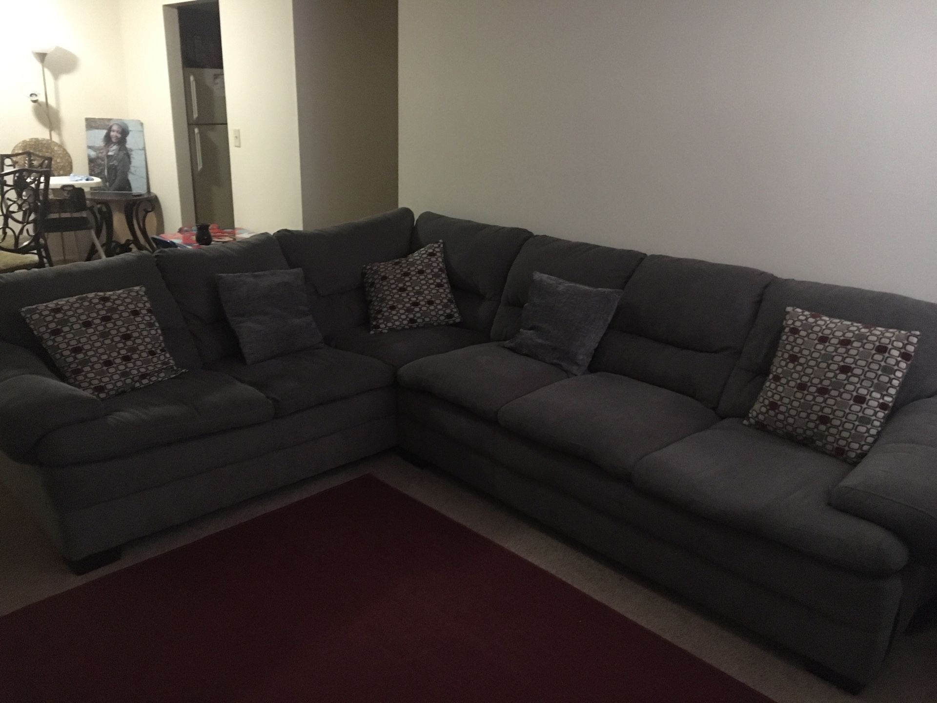 L-Shaped Sectional Couch