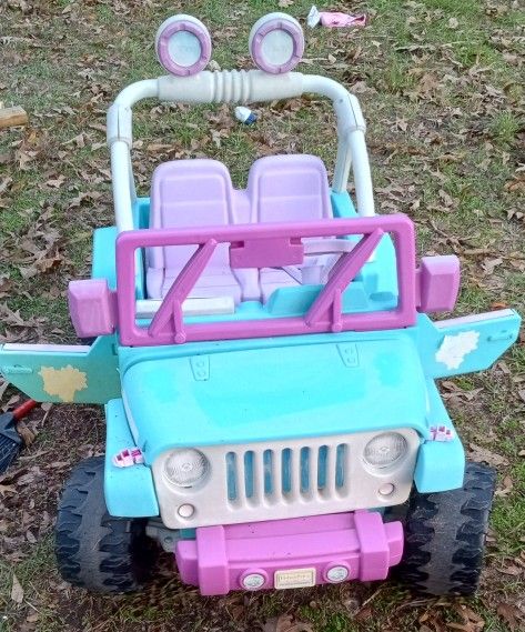 Frozen Jeep Power Wheels