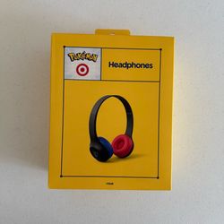 Pokémon X Target exclusive headphones (Pikachu)