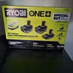 Brand new Ryobi high performance 18 V, Lithium 