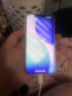 Apple iPhone with 5G White Frame