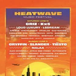 SUNDAY HEATWAVE PASS JUNE 11TH