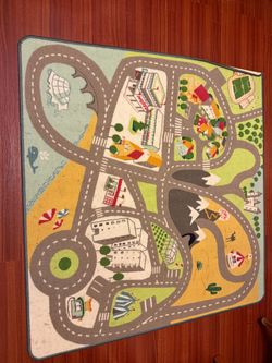 55” x 53” Playroom Rug