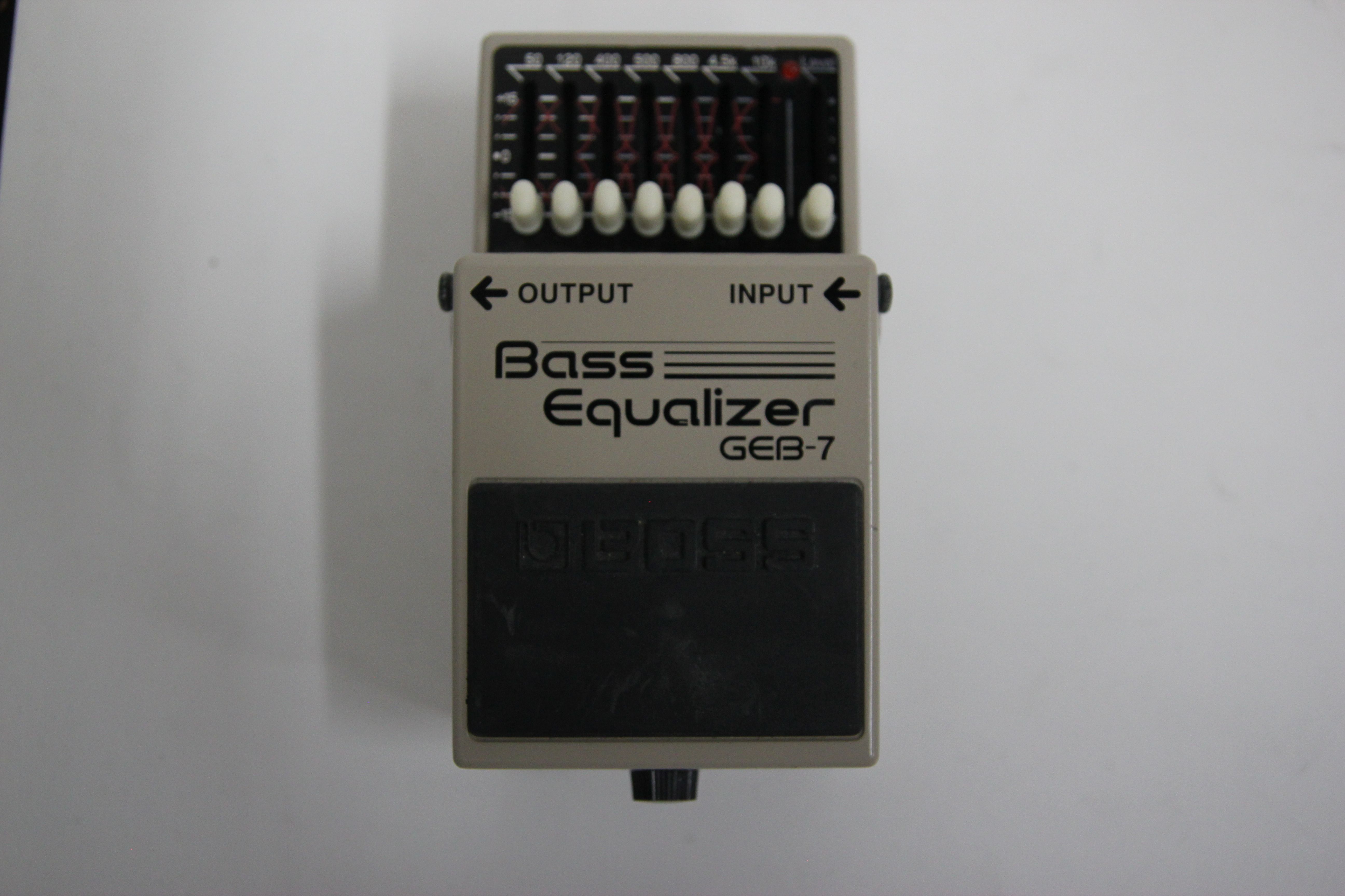 Boss Bass Equalizer GEB-7 guitar pedal