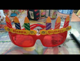 Happy Birthday Glasses