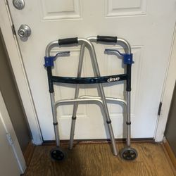 Drive Folding Walker With Wheels
