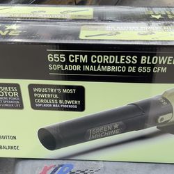 Green Machine Cordless blower 