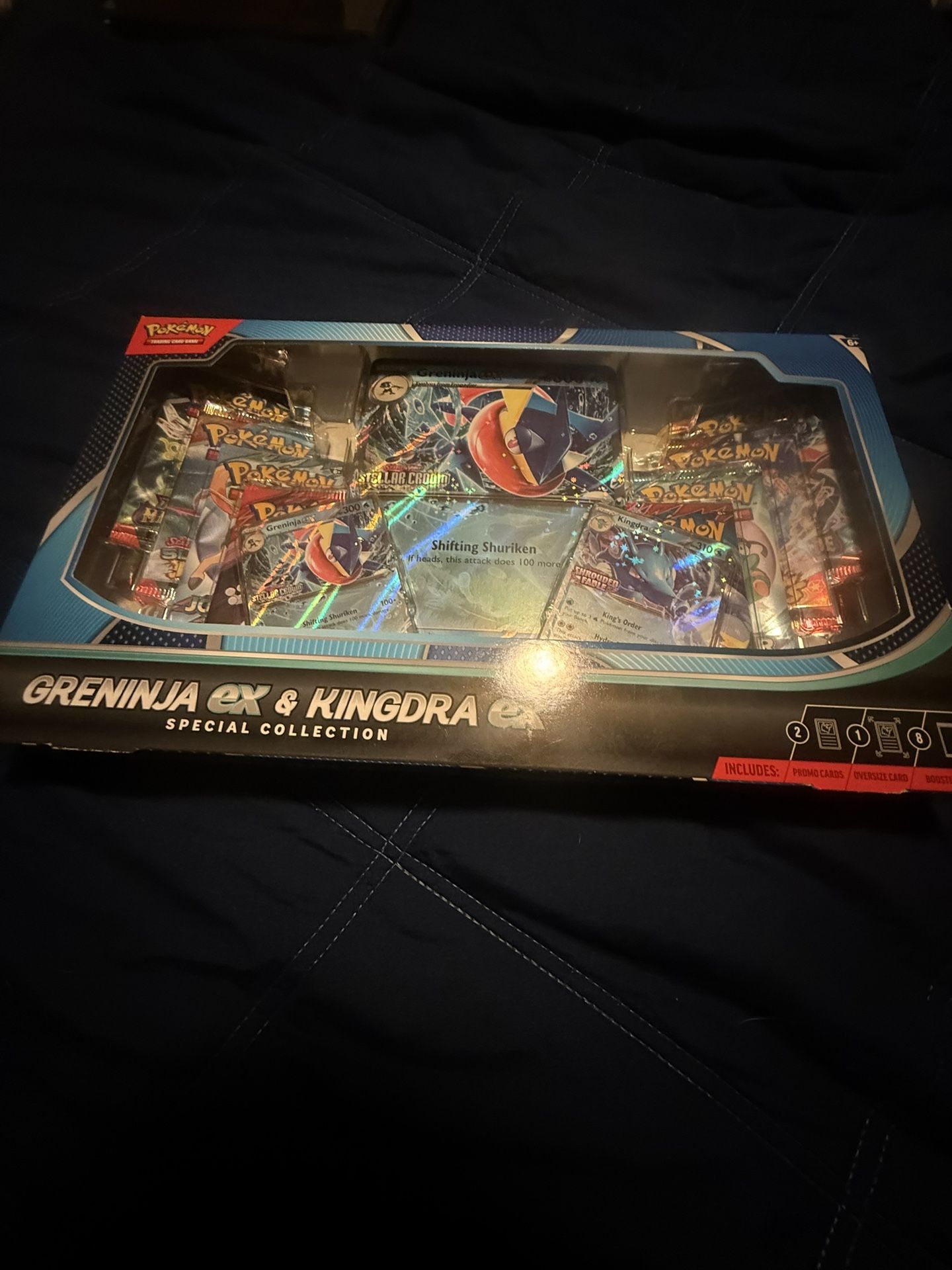 Pokémon TCG Greninja EX & Kingdra EX Special Collection Box 