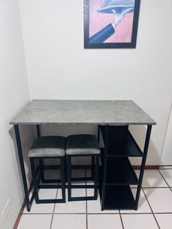 Table and chairs