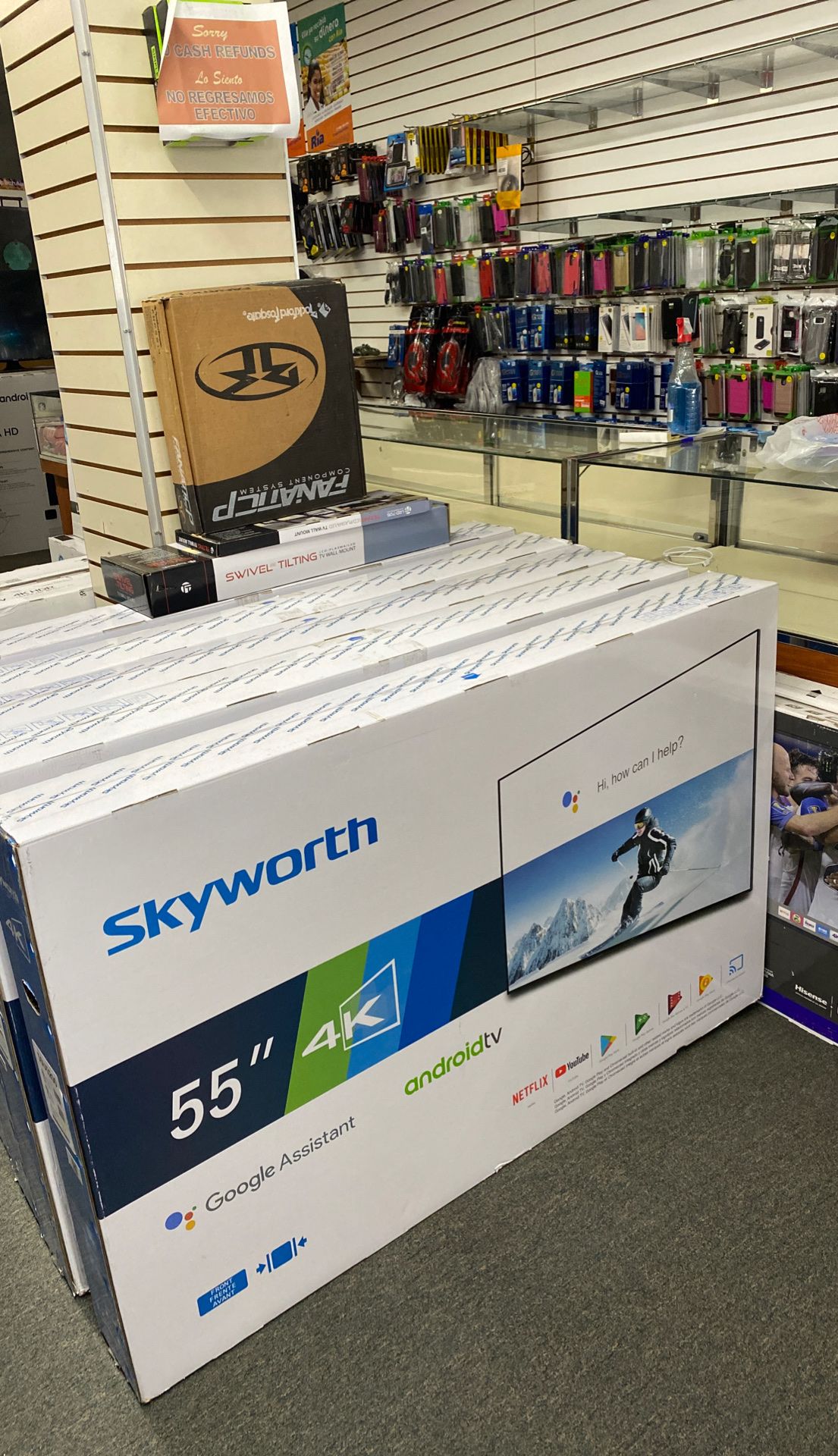 NEW 4K smart android tv
