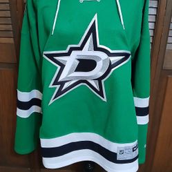 Dallas Stars (S) Small With Lots Of Autographs Green NHL Hockey Jersey 