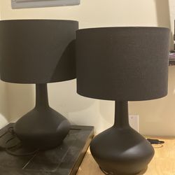 2 lamps for sale