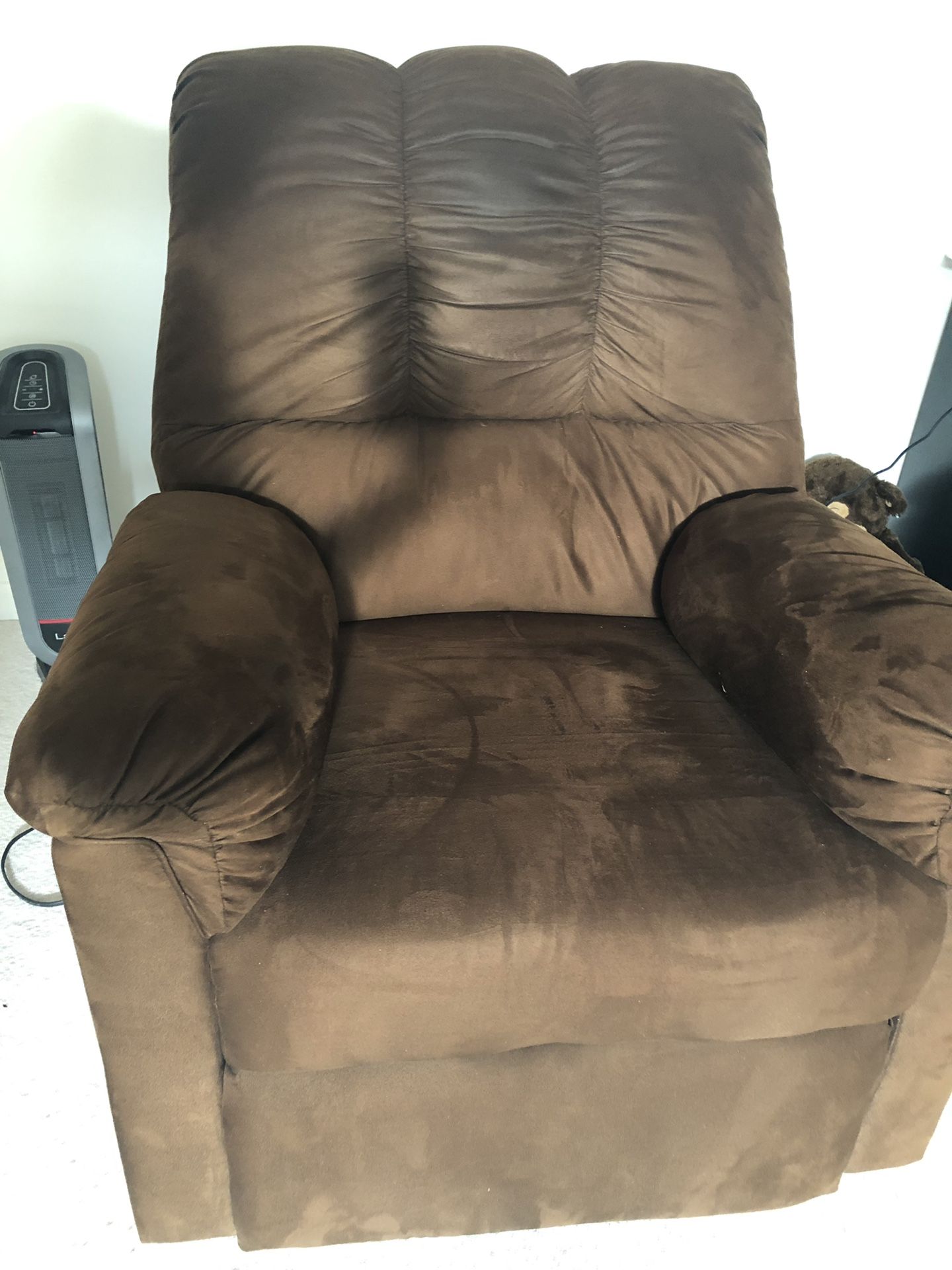 Single recliner and rocker sofa