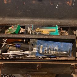 Toolbox With Miscellaneous Tools