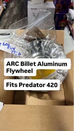 ARC Billet Aluminum Flywheel Predator 420 Big Block Mini Bike Minibike Minibikes mini bikes go kart go cart