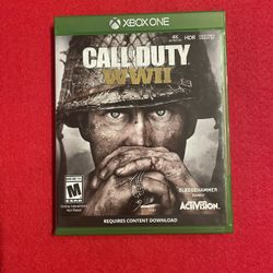 Xbox One X Call of Duty WWll game (Katy)