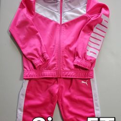 GIRL PUMA SET NEW  SIZE 5