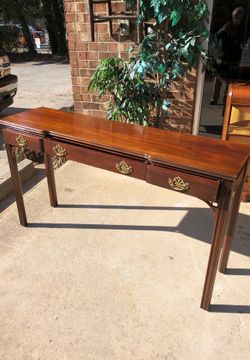 Mahogany Console/ Sofa Table